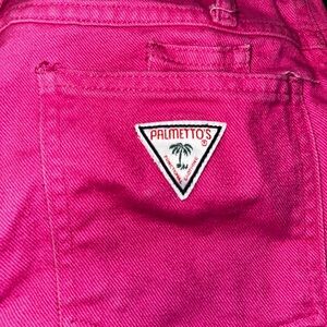 Bright Pink Palmetto Jeans